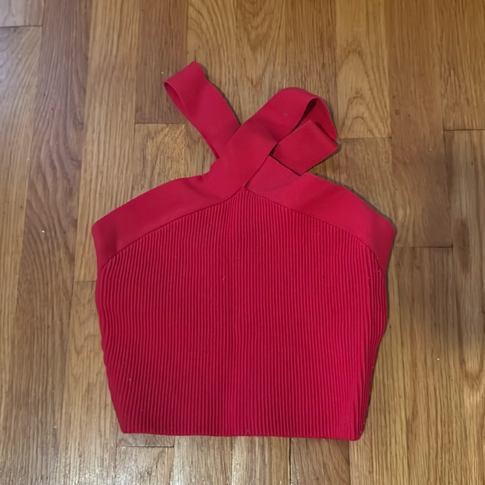 Babaton size M red tube top